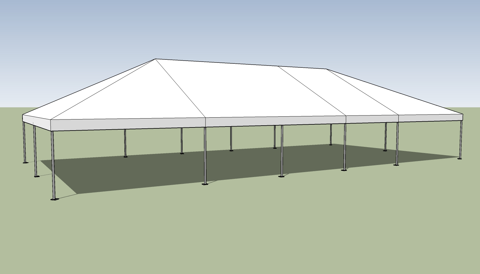 30x60 frame tent
